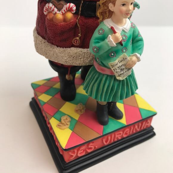 Pipka Reflections of Christmas Yes, Virginia There is a Santa 11323 Figurine - Picture 8 of 15